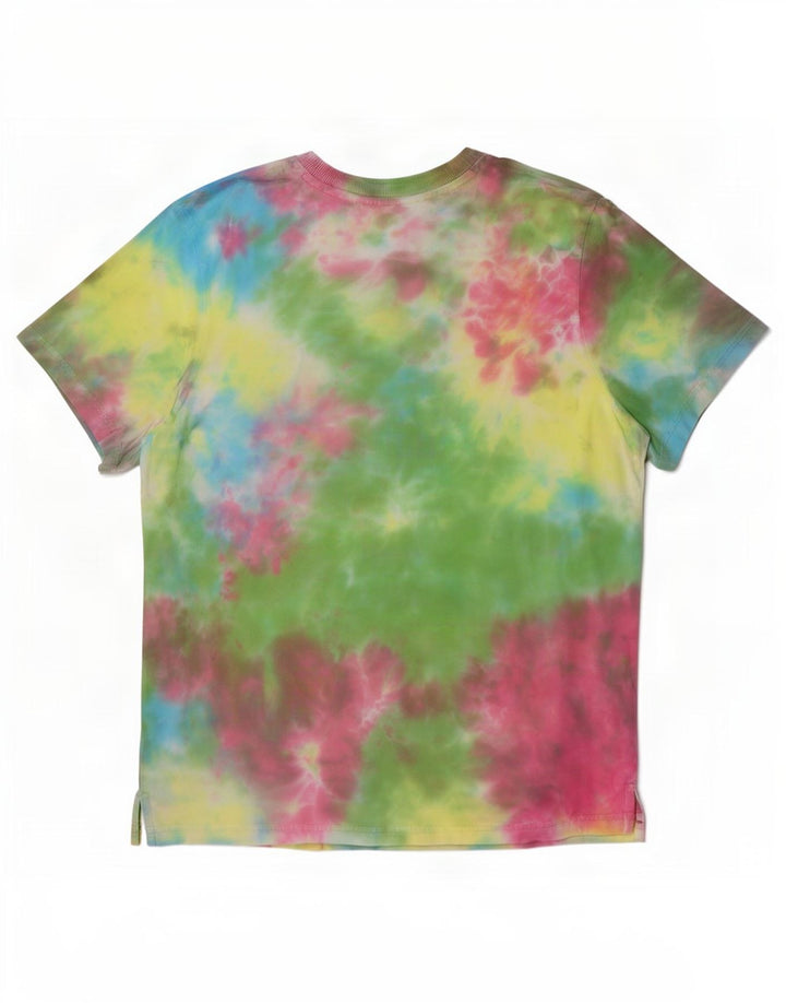 Fila Γυναικείο T-Shirt Top UK 12 μεσαία πολύχρωμη βαφή γραβάτας