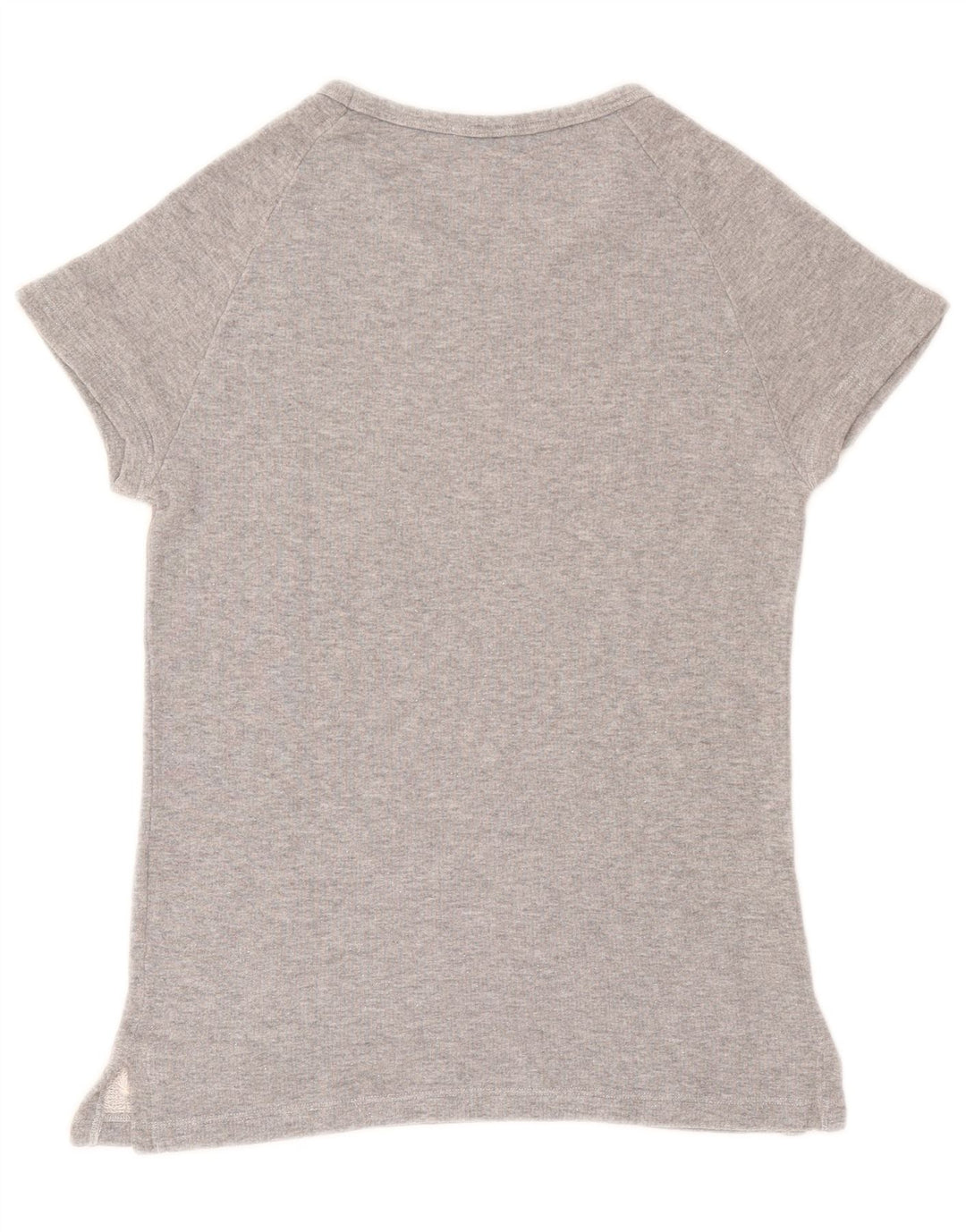 Fred Perry Γυναικείο T-Shirt Top UK 10 Small Grey Cotton