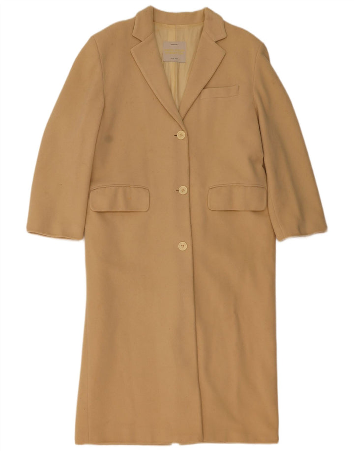 Γυναικείο Πανωφόρι Benetton Loose Fit IT 42 Μαλλί μεσαίο μπεζ