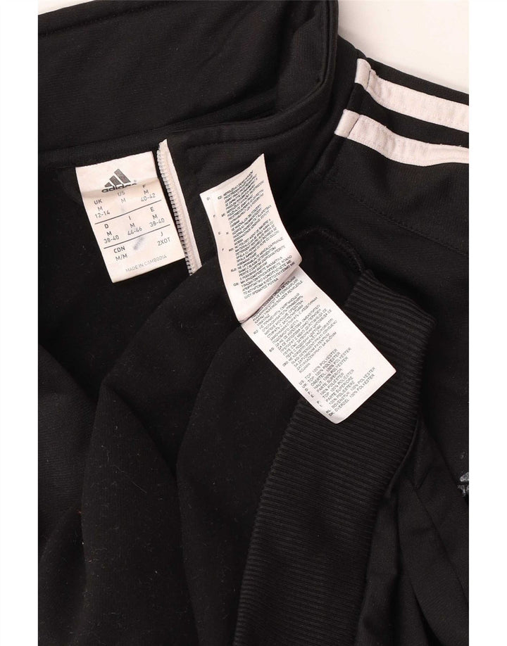 Γυναικεία αθλητική φόρμα Adidas Top Jacket UK 12/14 Medium Black Polyester
