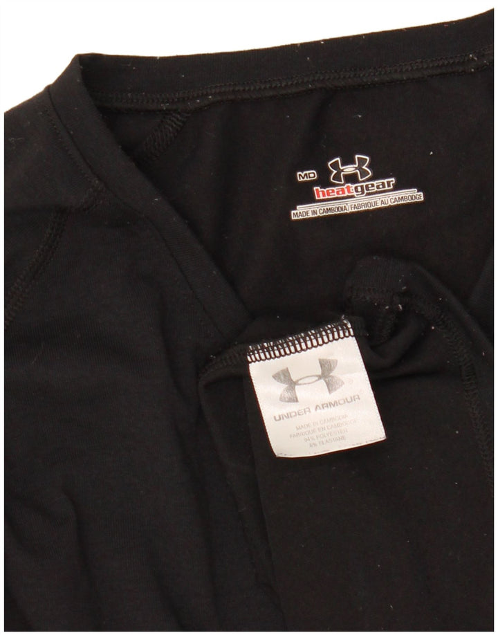Under Armour Γυναικείο Μακρυμάνικο UK 12 Μεσαίο Μαύρο Πολυεστέρας
