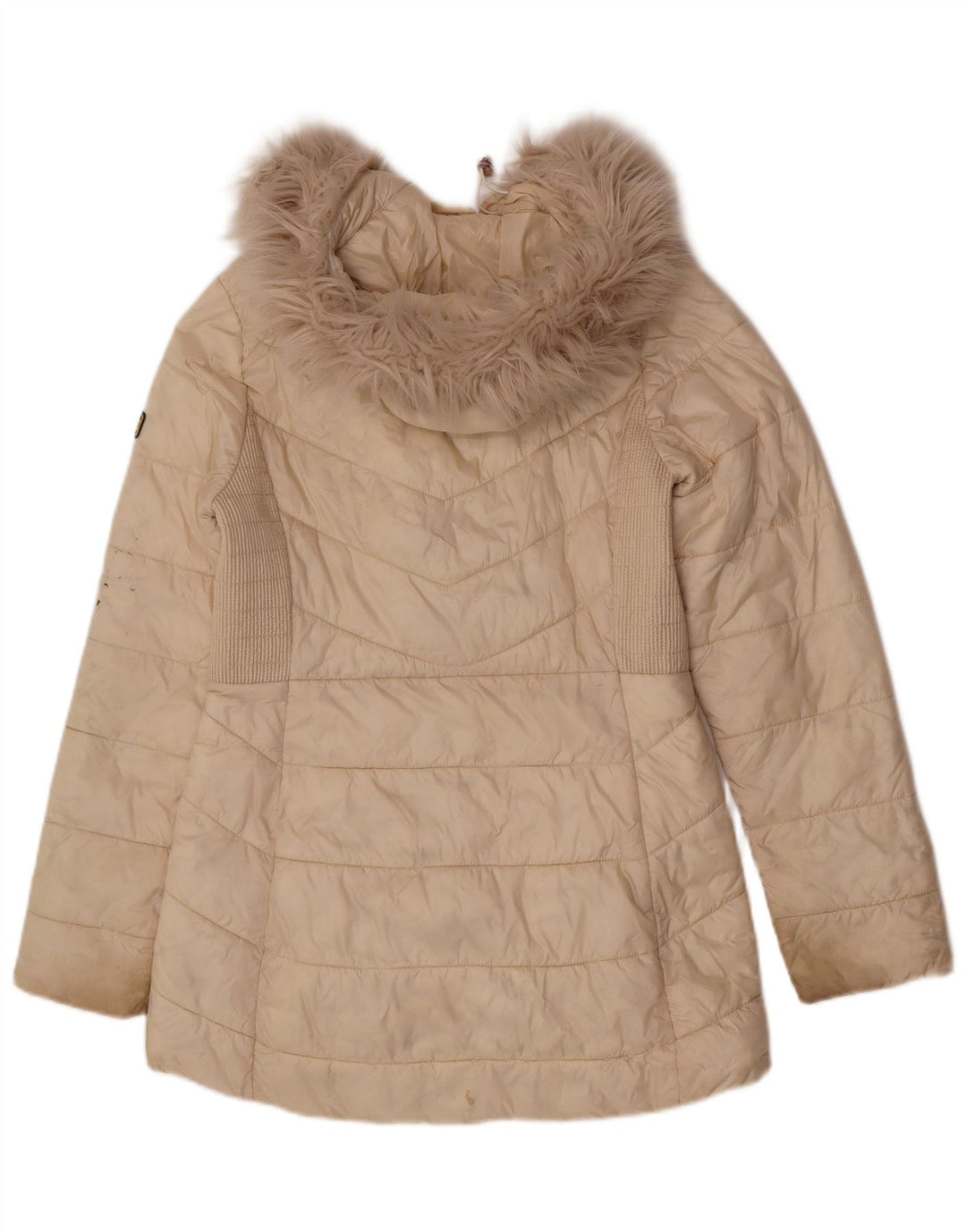 Barbour γυναικείο παλτό με κουκούλα UK 10 Small Beige Polyamide