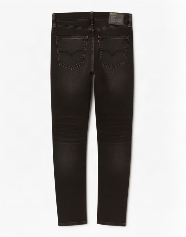 Levi's Mens 512 Slim Tapered Jeans W31 L32 Μαύρο βαμβακερό