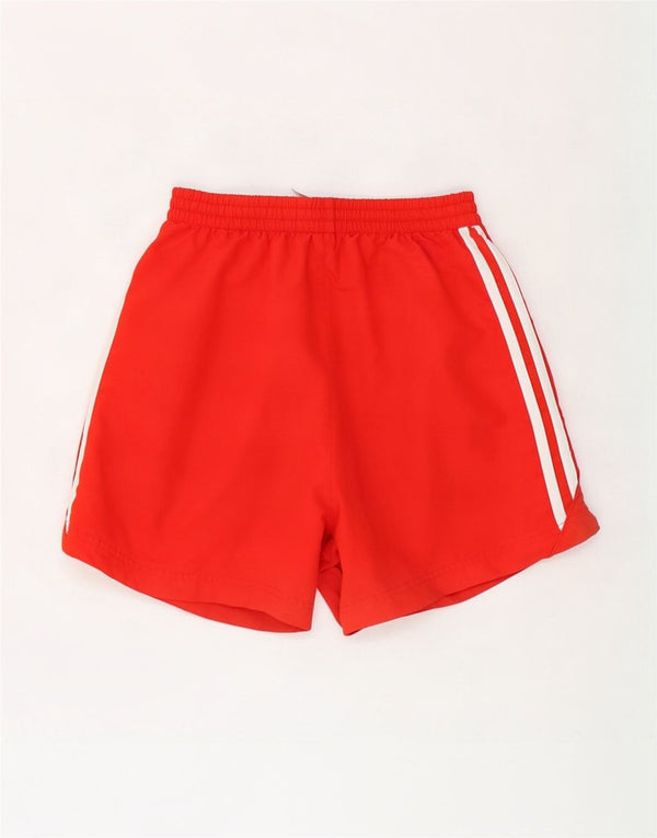 Ανδρικό αθλητικό σορτς Adidas με μεσαίο κόκκινο πολυεστέρα
