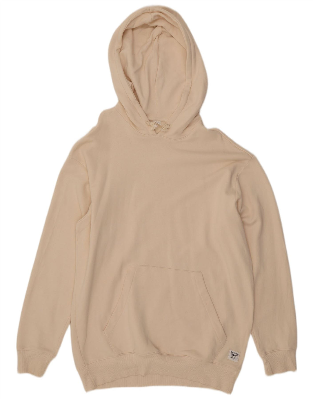 REEBOK Γυναικείο Hoodie Jumper UK 16 μεγάλο βαμβακερό