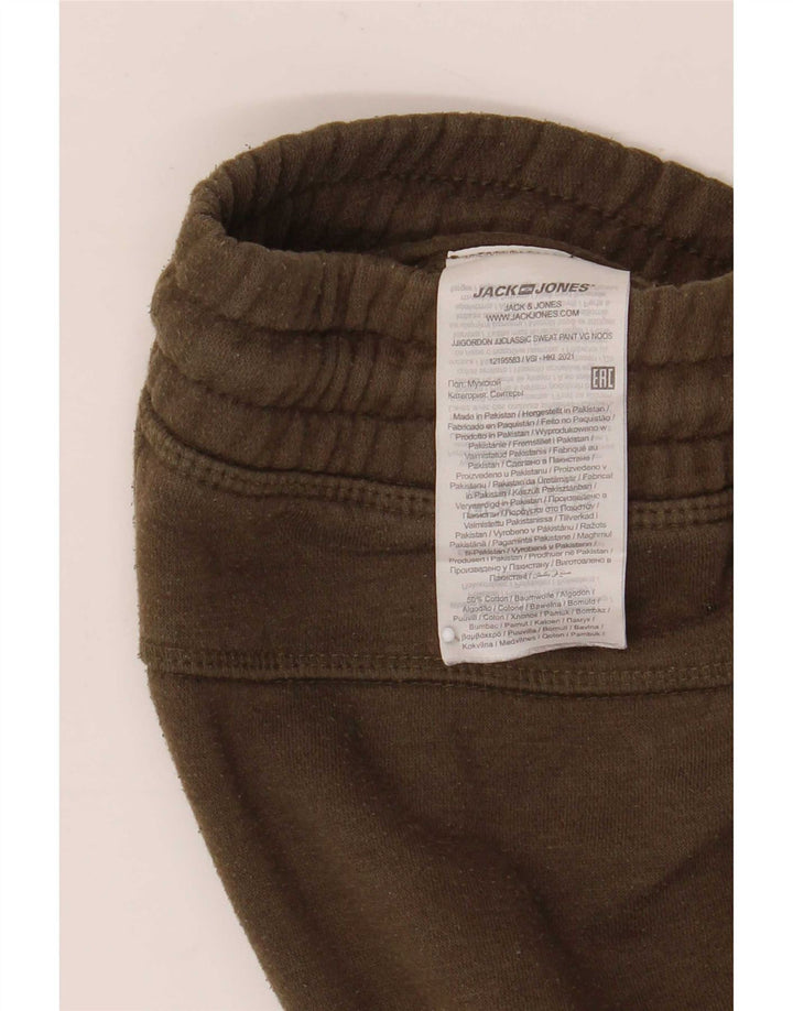 Jack & Jones Ανδρική φόρμα Cargo Παντελόνι Joggers Μεσαίο Χακί Βαμβακερό
