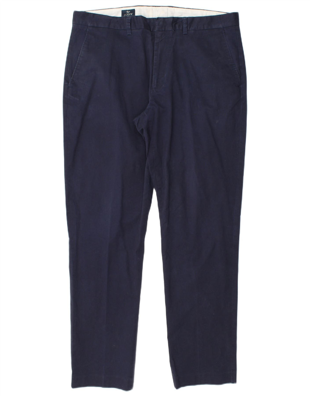 J. CREW Ανδρικό παντελόνι Chino Flex Slim W35 L30 Navy Blue Cotton