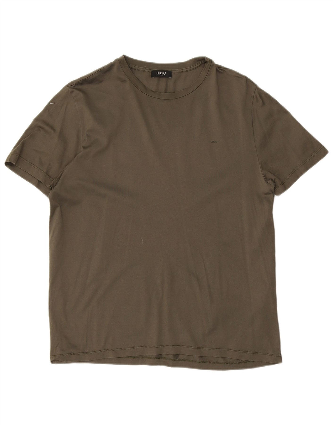 Liu Jo Ανδρικό T-Shirt Top Medium Khaki