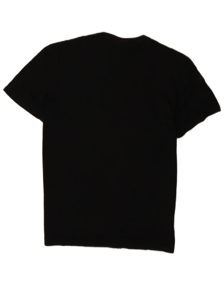 Ανδρικό T-Shirt Lacoste κανονική εφαρμογή Top size 4 Μεσαίο μαύρο βαμβακερό