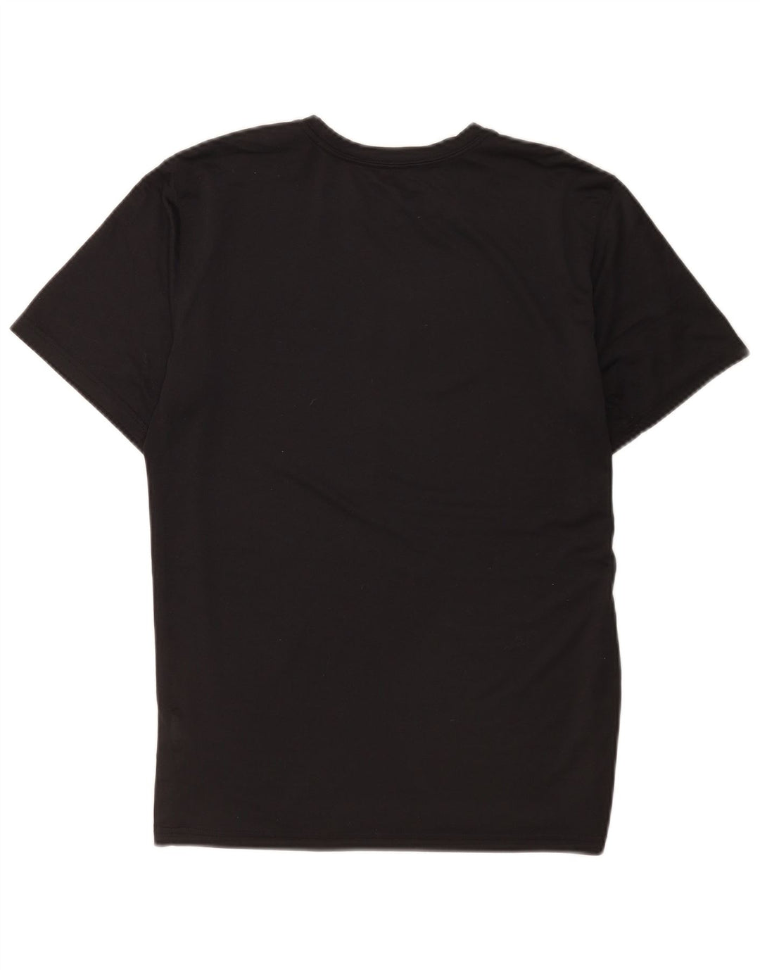 Γυναικείο μπλουζάκι Nike Dri Fit Regular Top UK 16 μεγάλο μαύρο πολυεστέρα
