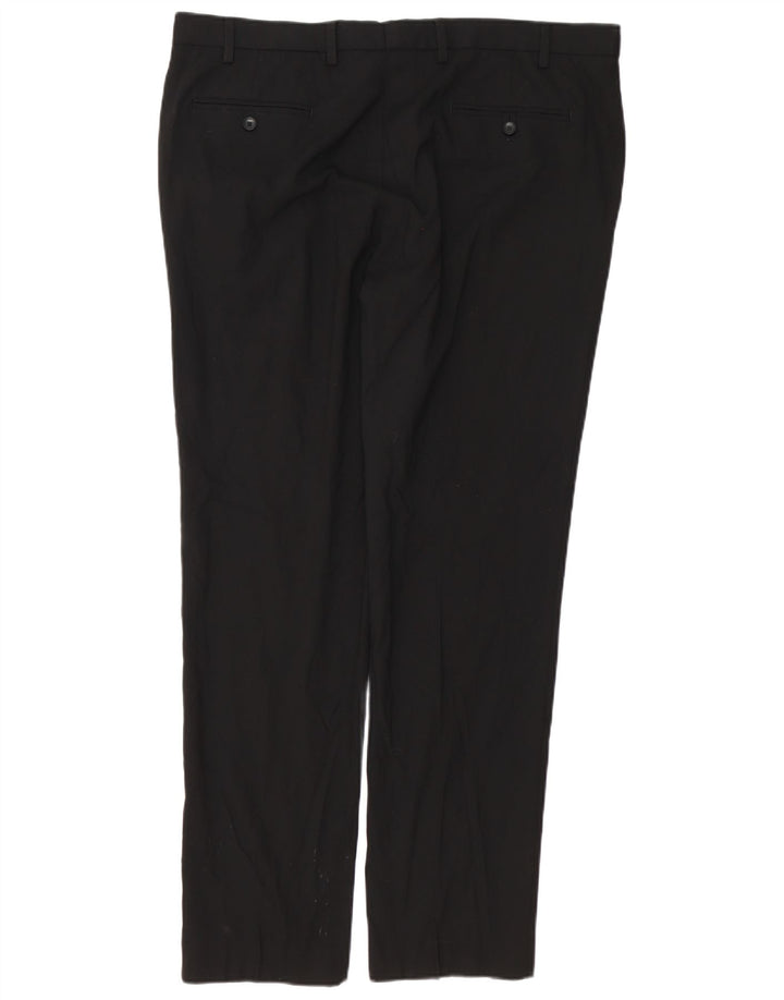 MARKS & SPENCER Ανδρικό Slim παντελόνι Chino W40 L33 Μαύρο Πολυεστέρας