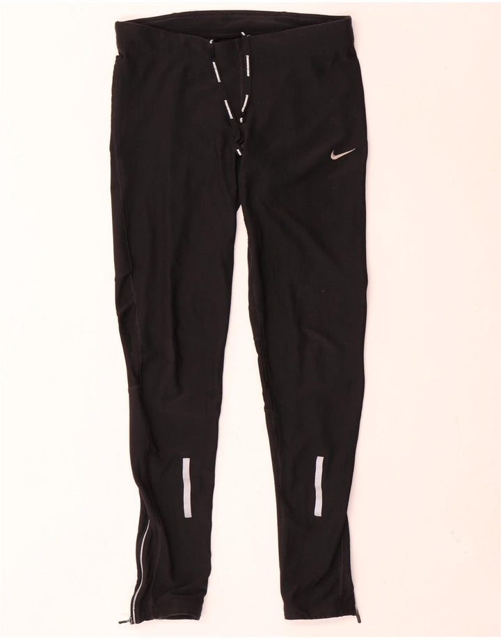 Γυναικείο κολάν Nike Dri Fit UK 14 Μεσαίο μαύρο πολυεστέρα