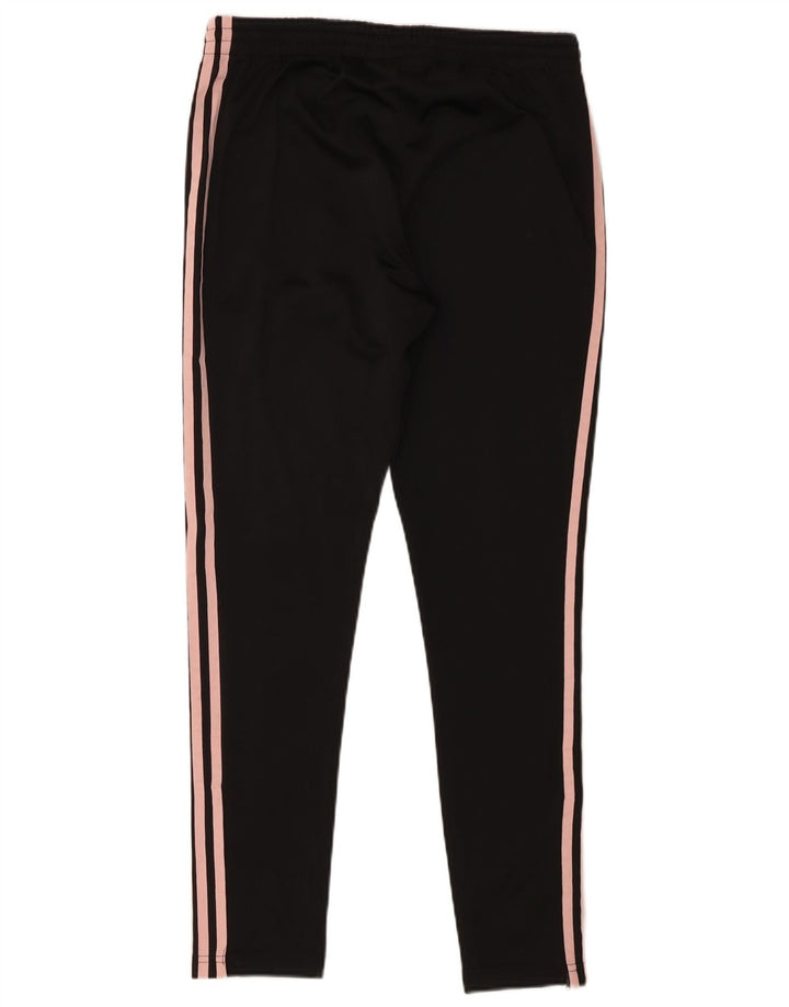 Γυναικεία αθλητική φόρμα Adidas Παντελόνι UK 12 μεσαίο μαύρο πολυεστέρα