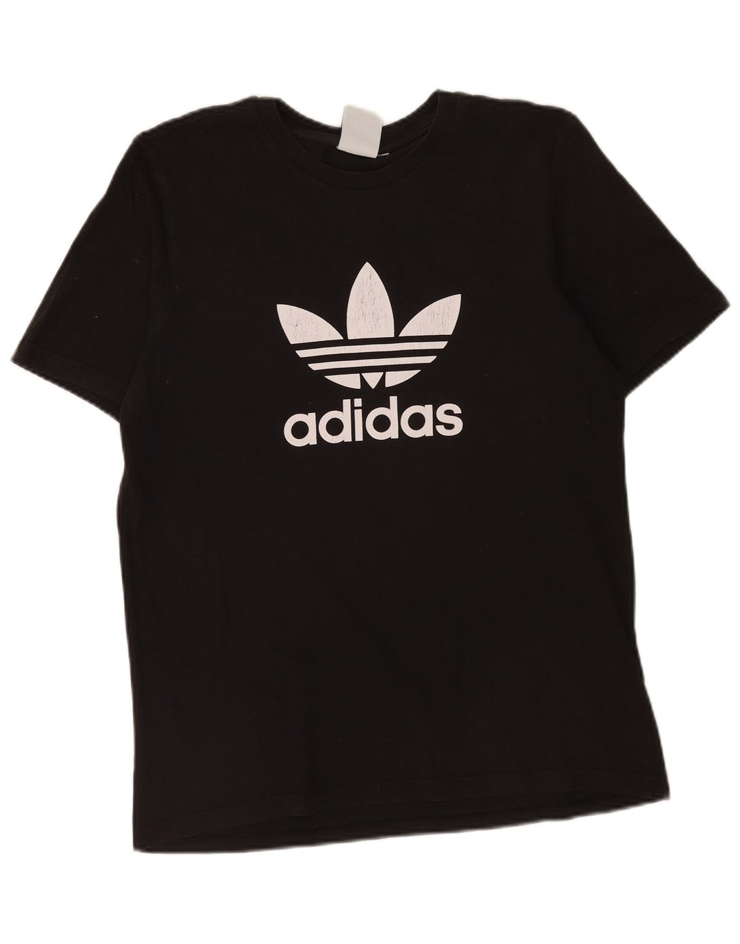 Ανδρικό γραφικό T-Shirt Adidas Top Medium Μαύρο