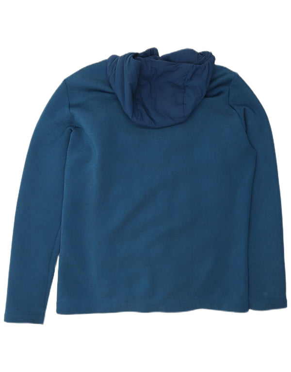 Jack Wolfskin Ανδρικό μπουφάν με κουκούλα αντιανεμικό UK 36/38 Small Blue Polyester