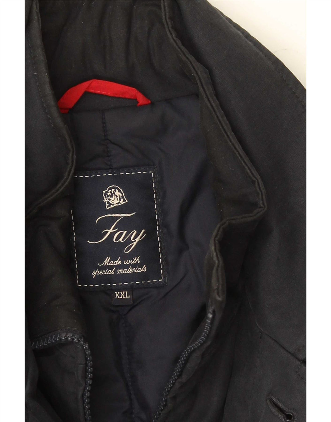 Ανδρικό πανωφόρι Fay UK 44 2XL Navy Blue