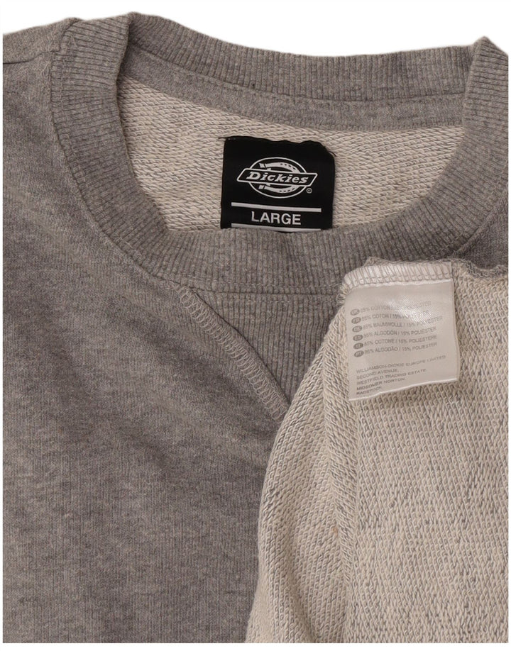 Ανδρικό φούτερ Dickies Jumper Μεγάλο Γκρι Βαμβακερό