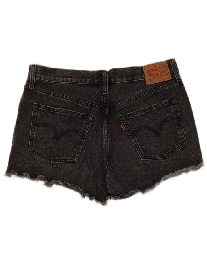 Γυναικείο σορτς Levi's 501 Τζιν W29 Βαμβακερό μεσαίο γκρι