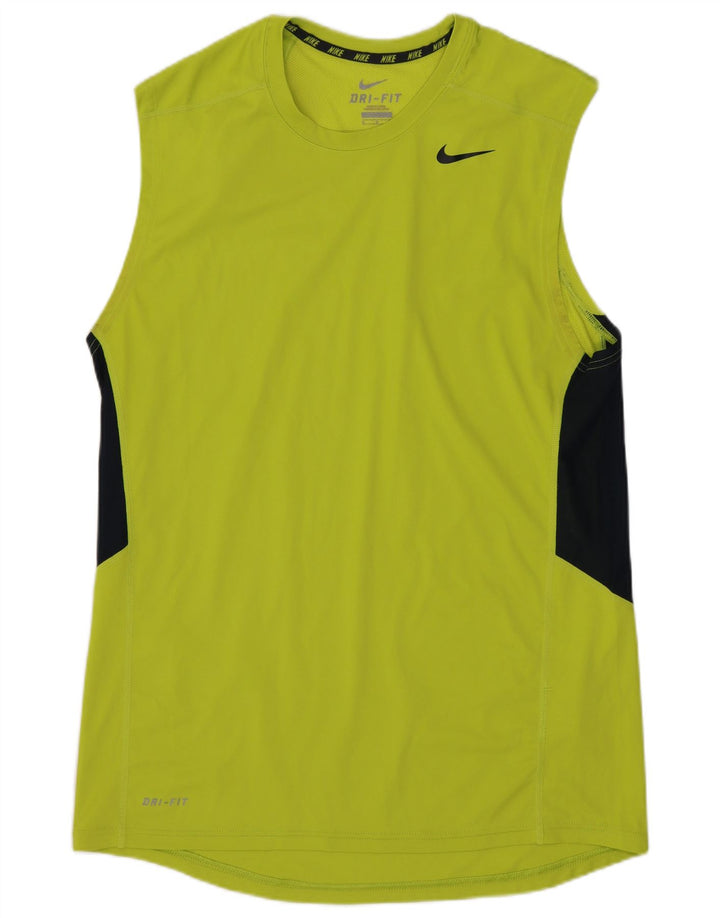 Ανδρικό γιλέκο Nike Dri Fit, μεσαίο πράσινο χρώμα
