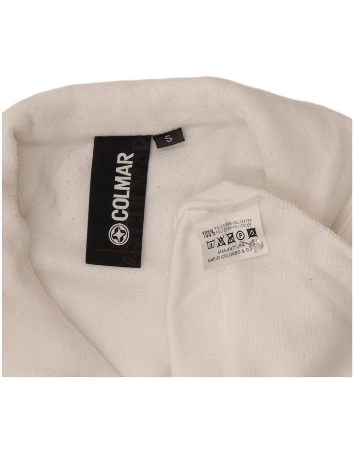 Colmar Γυναικείο φερμουάρ Fleece Jumper UK 10 Small White Polyester