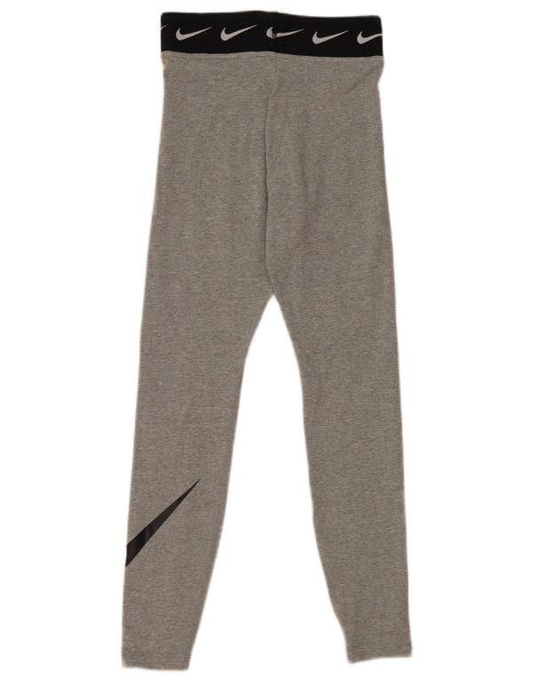 Γυναικεία γραφικά κολάν Nike UK 6 XS Γκρι, βαμβακερά