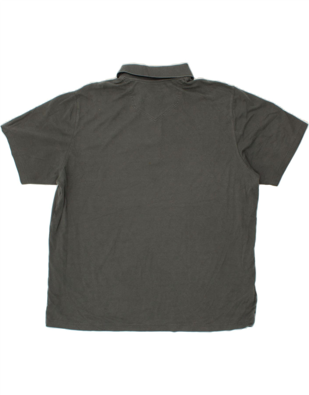 EDDIE BAUER Mens Polo Shirt XL Grey Cotton Vintage Eddie Bauer and Second-Hand Eddie Bauer from Messina Hembry 