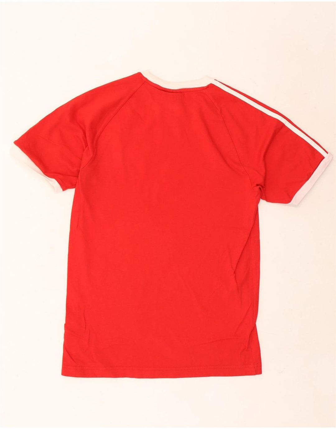 Ανδρικό T-Shirt Adidas Top Μικρό κόκκινο βαμβακερό