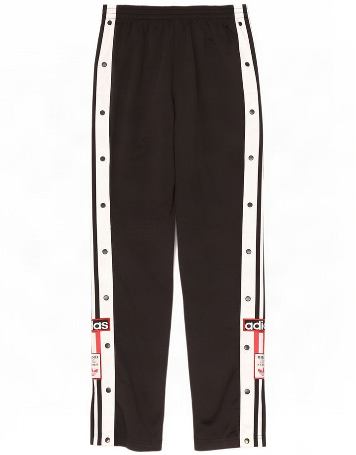 Adidas Ανδρικά γραφικά αθλητικά παντελόνια Medium Black Colourblock Polyester