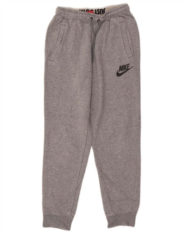 Ανδρική φόρμα Nike Παντελόνι Joggers Μικρό γκρι βαμβακερό