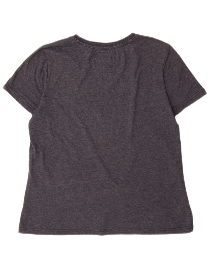 Γυναικείο γραφικό μπλουζάκι Superdry Top UK 12 Medium Grey