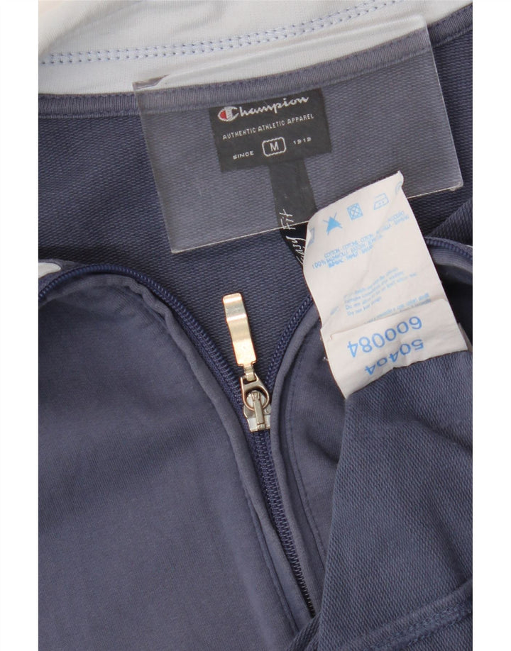 Γυναικεία αθλητική φόρμα Champion Top Jacket UK 14 Medium Navy Blue Colourblock