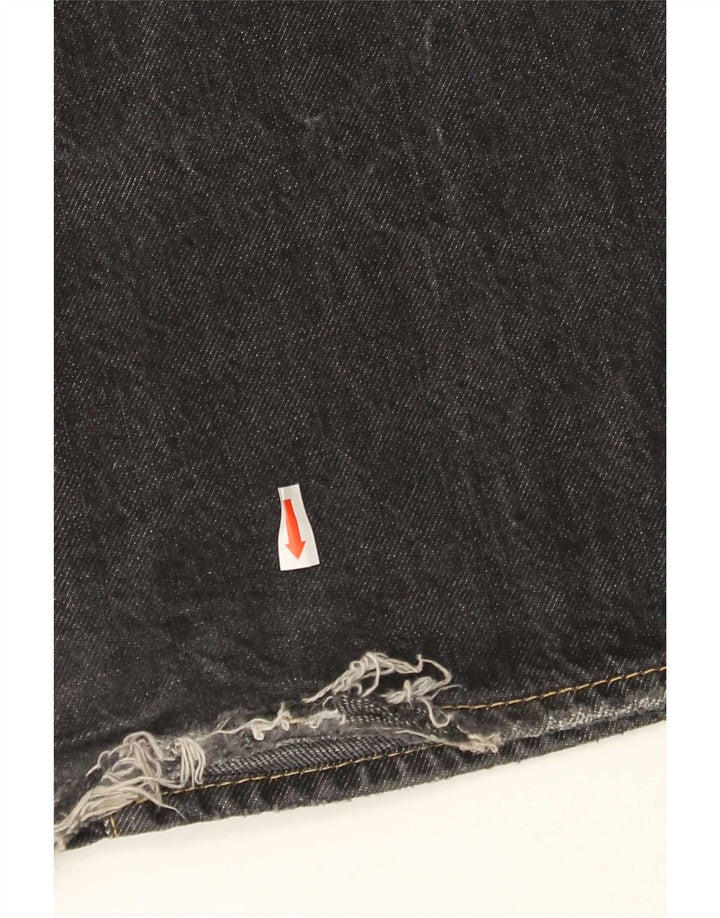 Ανδρικό τζιν HUGO BOSS Bootcut W34 L32 Μαύρο βαμβακερό