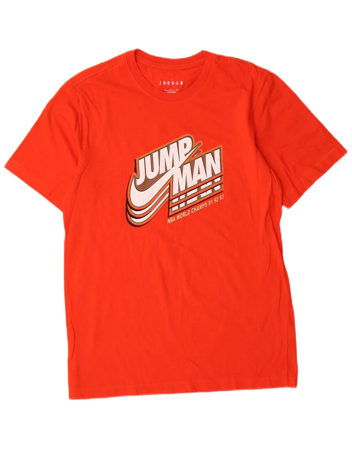 Jordan Ανδρικό γραφικό T-Shirt Top Μικρό κόκκινο