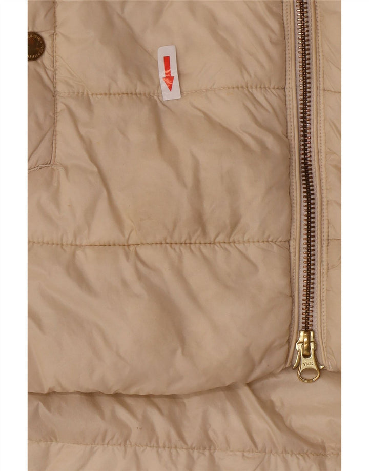 Barbour γυναικείο παλτό με κουκούλα UK 10 Small Beige Polyamide