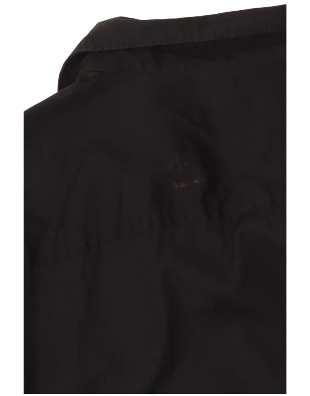 Ανδρικό πουκάμισο CALVIN KLEIN, μεσαίο μαύρο βαμβακερό