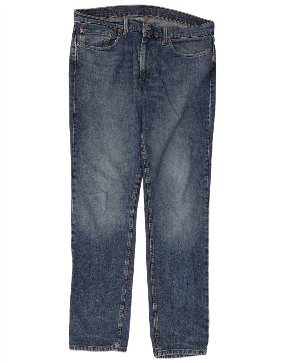 Ανδρικό τζιν LEVI'S Slim W36 L34 Μπλε βαμβακερό
