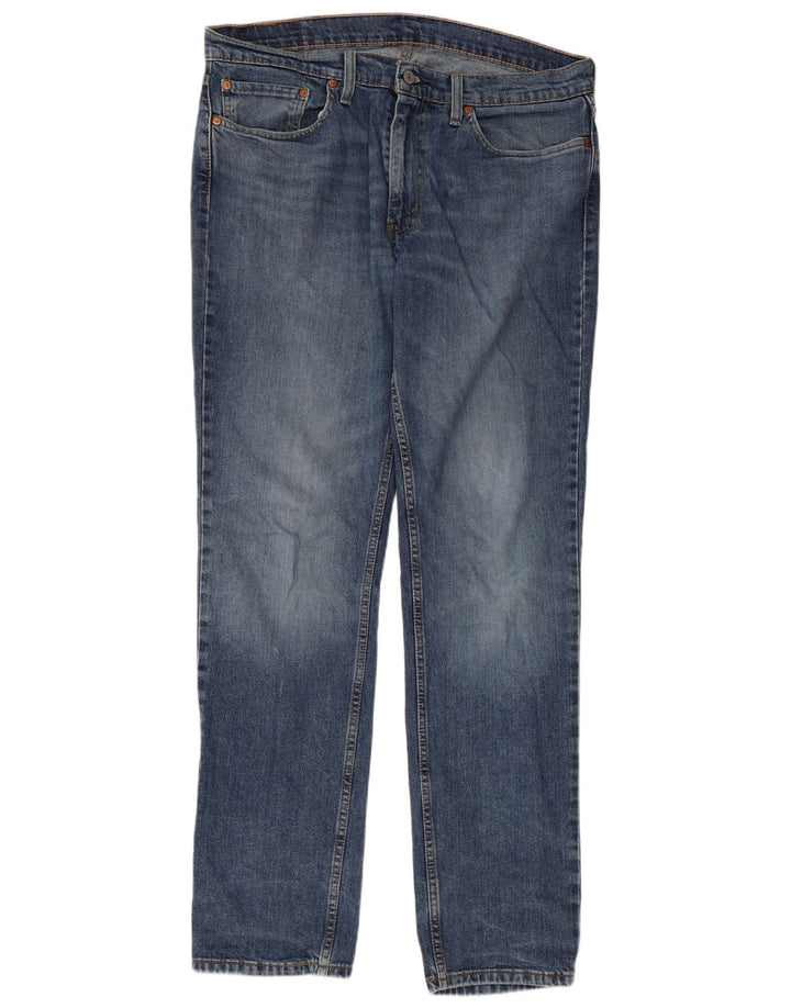 Ανδρικό τζιν LEVI'S Slim W36 L34 Μπλε βαμβακερό