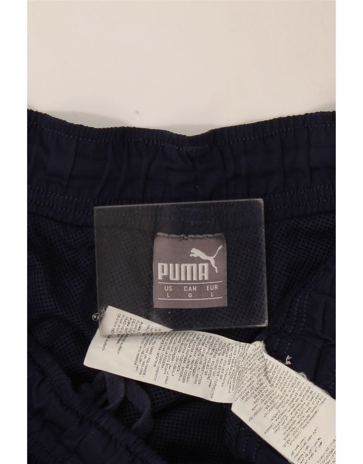 Ανδρική φόρμα PUMA Παντελόνι Joggers Large Navy Blue Nylon