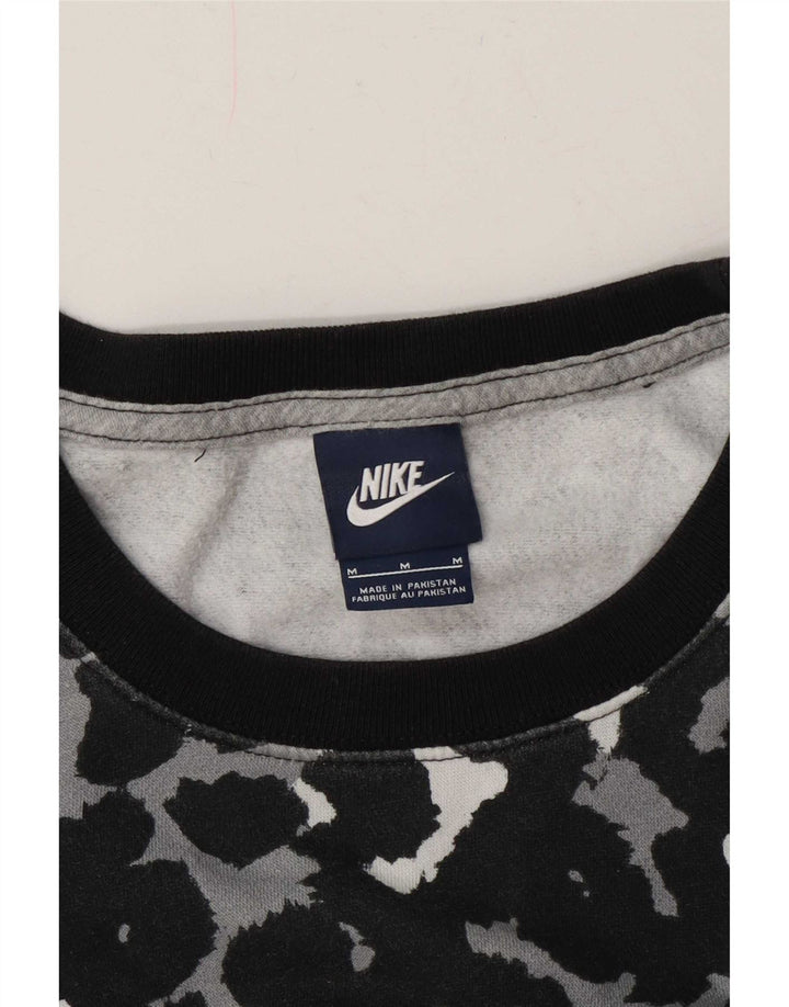 Γυναικεία φούτερ Nike Jumper UK 14 Medium Black Animal print