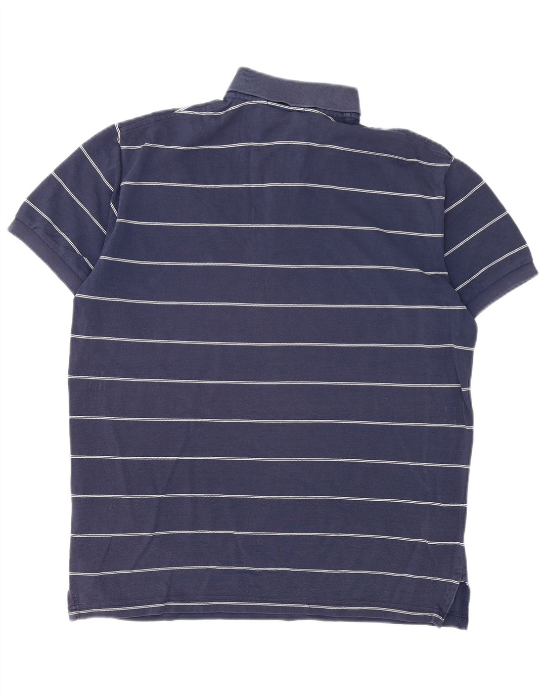 POLO RALPH LAUREN Ανδρικό πουκάμισο πόλο μεσαίο μπλε ριγέ