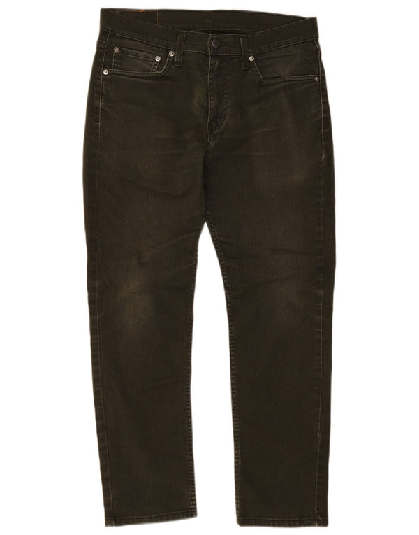 Levi's Mens 511 Slim Jeans W32 L30 Πράσινο βαμβακερό