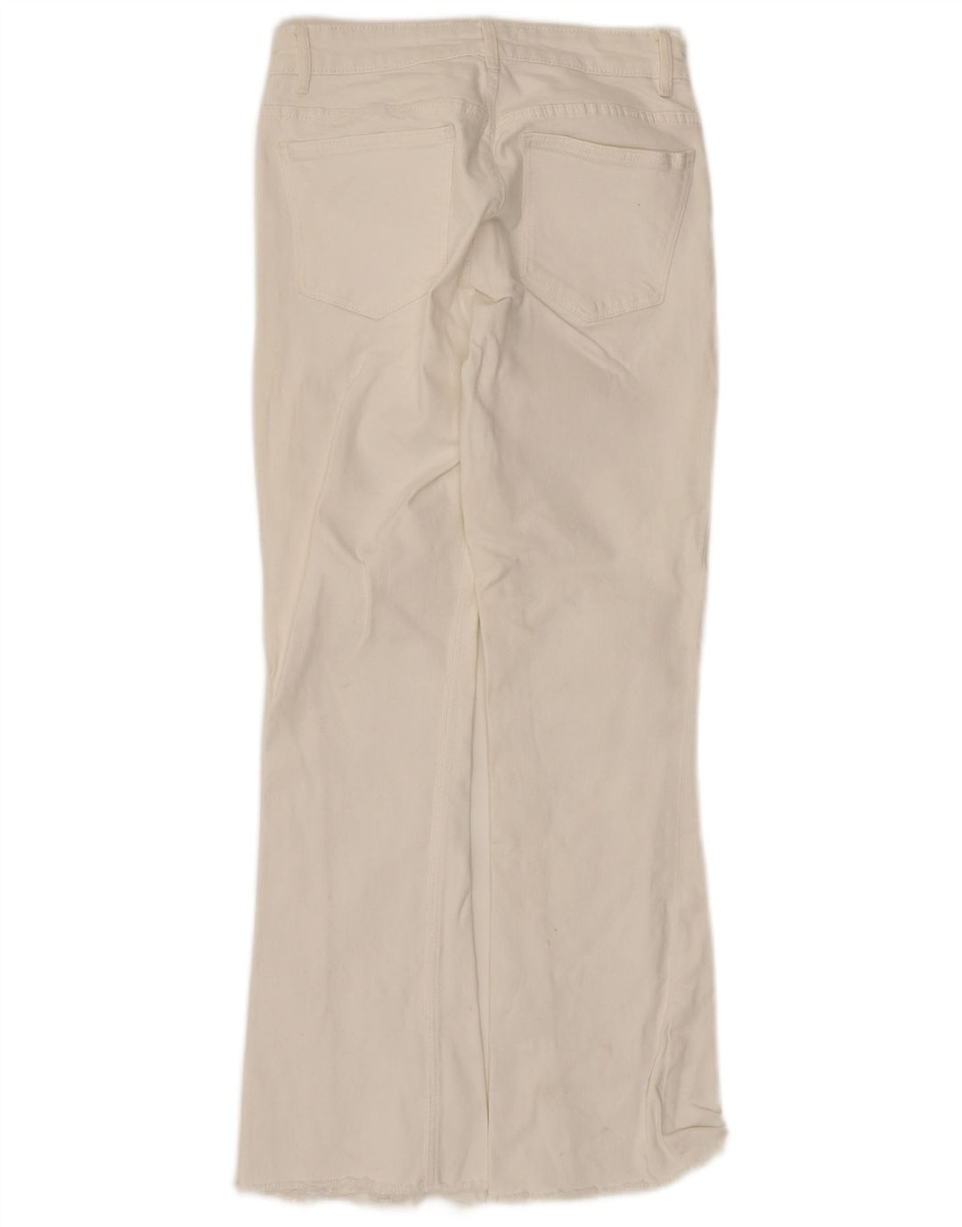 Zara Γυναικείο τζιν EU 38 Small W28 L26 Λευκό βαμβακερό