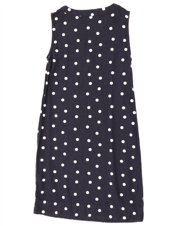 Marks & Spencer Γυναικείο φόρεμα Shift UK 8 Small Navy Blue Pot