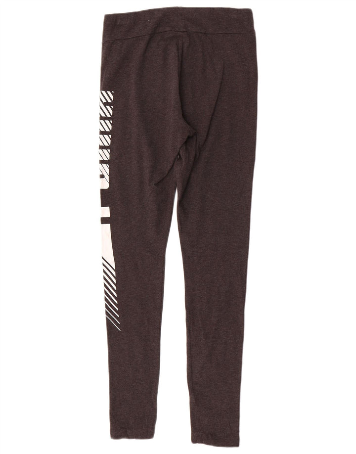 Γυναικεία γραφικά κολάν Puma UK 10 Small Grey Cotton