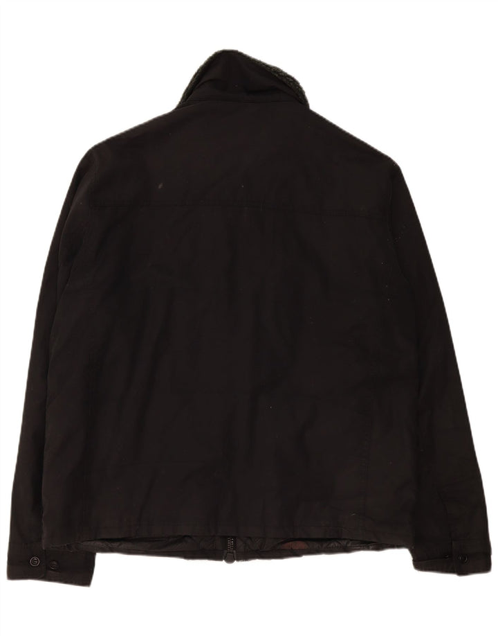 Μπουφάν Barbour Mens Sherpa Utility UK 44 2XL Μαύρο βαμβακερό