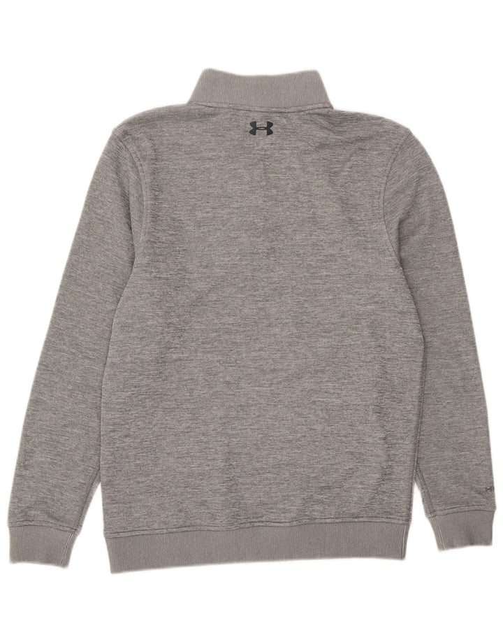 Under Armour Ανδρικό φούτερ με φερμουάρ, Jumper Μικρό Γκρι Πολυεστέρας