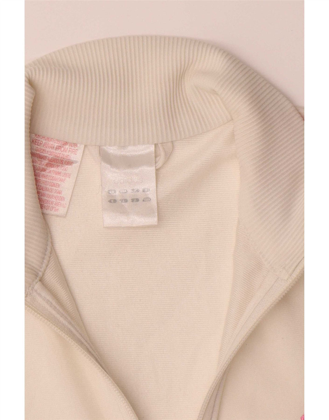 Κορίτσια αθλητική φόρμα Adidas Top Jacket 13-14 ετών Λευκός Πολυεστέρας