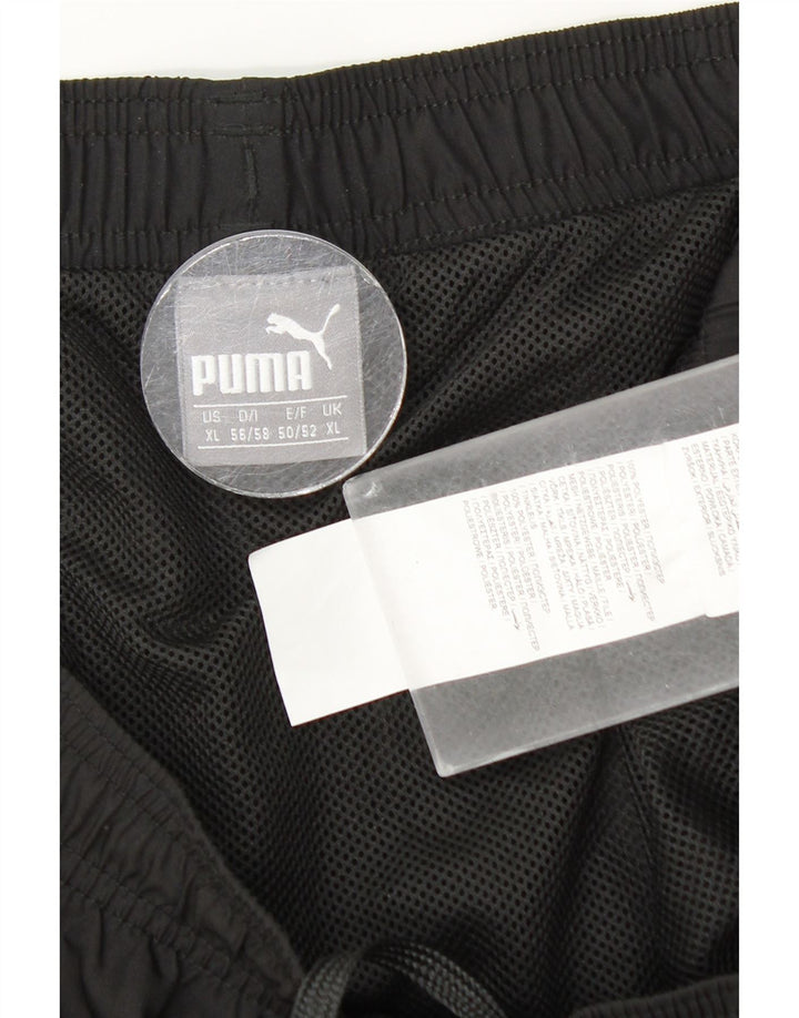 Ανδρικό γραφικό αθλητικό σορτς Puma XL μαύρο πολυεστέρα