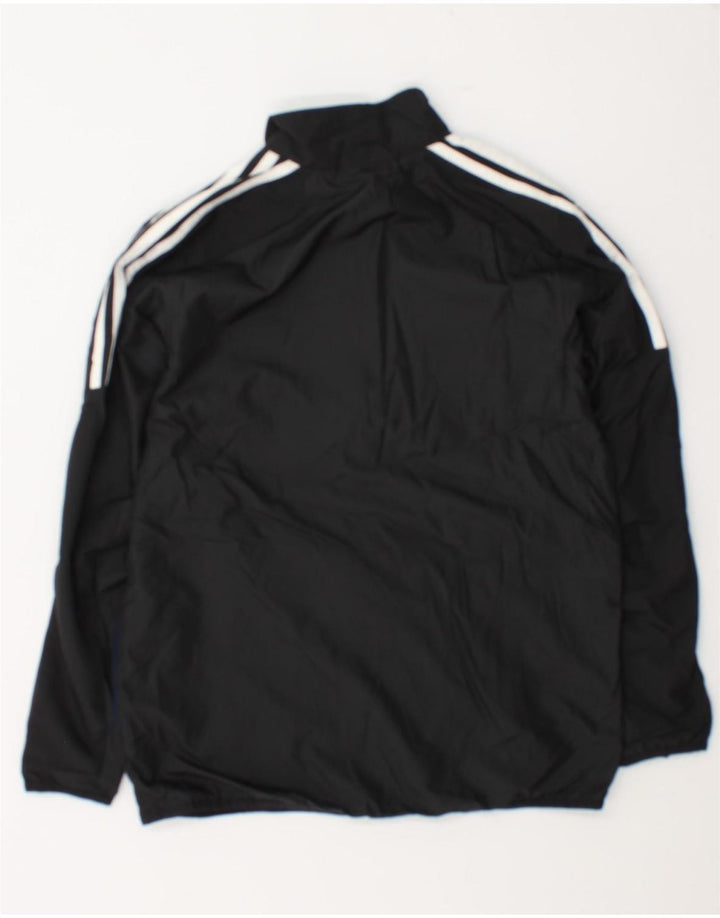 Adidas Boys Graphic αθλητική φόρμα Top Jacket 13-14 ετών Μαύρο Πολυεστέρας