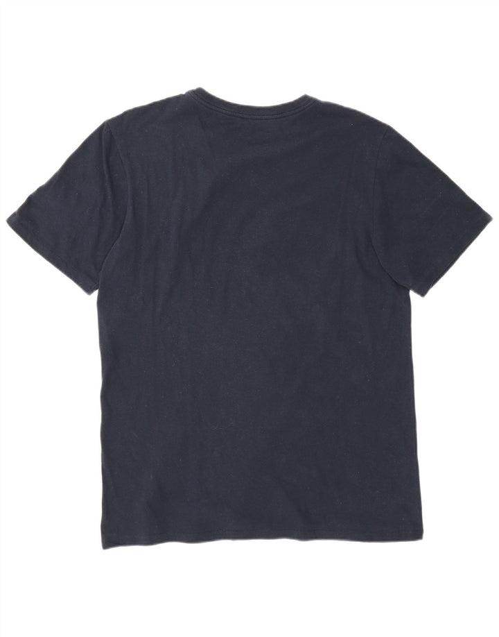 Ανδρικό T-Shirt Nike με κούρεμα, μεσαίο μπλε ναυτικό